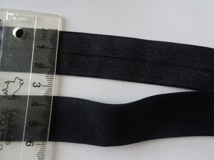 3m Wider 25mm 1" Black FOE Fold Over Foldover Elastic (Copy) (Copy)