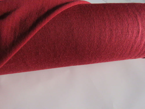 1m Russett Red 120g 85% merino 15% nylon jersey knit- light weight