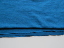 Load image into Gallery viewer, 1.5m Bowron Bay Teal Blue 200g 100% merino jersey knit 130cm wide