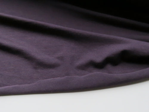 1.1m Gorman Grape 82% merino 13% nylon 5% elastane jersey knit fabric 150g 160cm