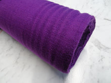 Load image into Gallery viewer, 1m Vivid Purple Eyelet 51% Merino 34% tencel 15% nylon 150g Knit Fabric 165cm