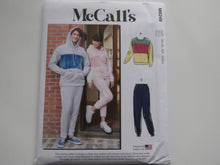 Load image into Gallery viewer, McCalls M8249- Sz XL- XXXL Trackpants  hoodie sweatshirt pattern for knits- unisex