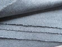 Load image into Gallery viewer, Sale-  3m Mid Grey 80% wool 20% polyester melton coat fabric.