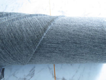 Load image into Gallery viewer, 1m Greekstone Grey Marl 100% merino jersey knit 165g 150cm
