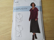 Load image into Gallery viewer, Simplicity S9189 Shawl Collar Top or Jacket for Knit Fabrics Sz Xs to XXL