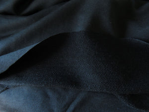 1.5m Bendigo Black 38% merino 46% nylon 16% elastane 250g Terry backing- good stretch for leggings