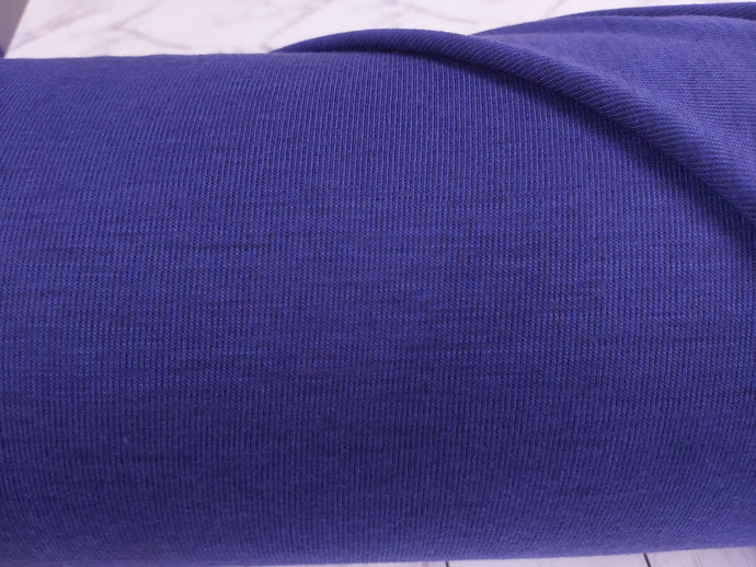 Cardiff cream 300g, Beaming blue 100% and Oakland purple rib knit back in stock