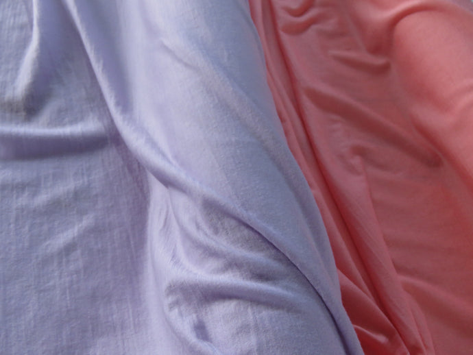 New arrivals- new merino fabrics in a rainbow of colours as well as merino sweatshirting