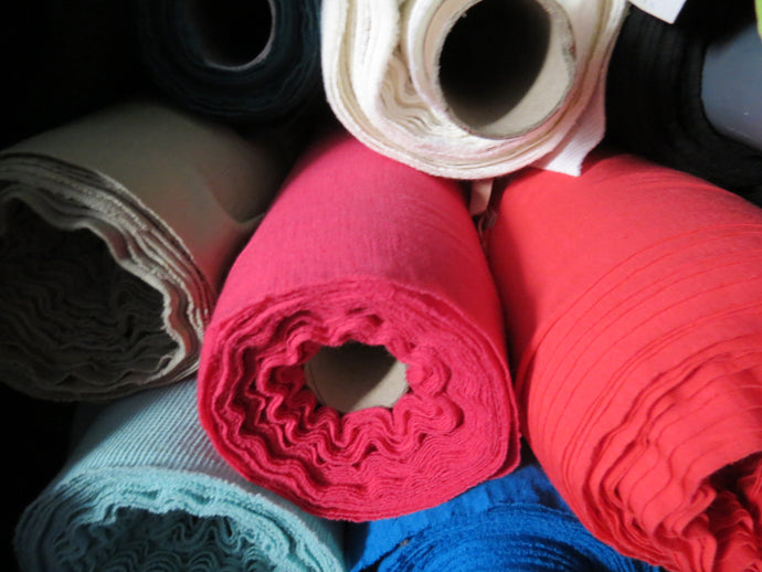 New rolls of merino wool fabric have arrived