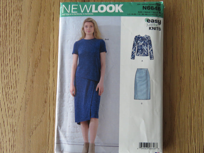 New patterns are available which are great for merino knit fabrics.