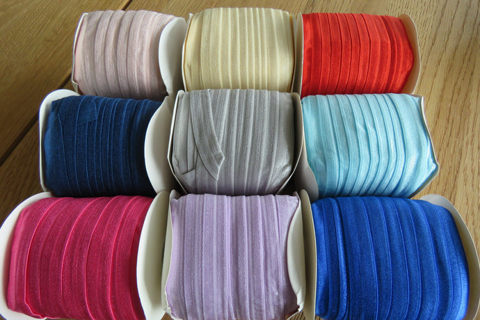 Need fold over elastic or plain elastic for facemasks or other projects- buy by the metre or roll