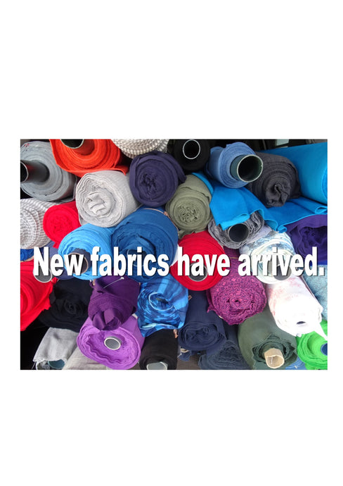 Lots of new fabrics have arrived