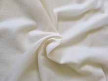 Load image into Gallery viewer, 13cm Snowtown White 87% merino 10% nylon 3% spandex 210g- terry looped backing 165cm wide