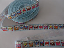 Load image into Gallery viewer, 1m Camper Vans Blue FOE 15mm FoldOver Elastic Fold over