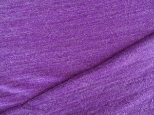 Sale- reduced 40% as off grain- 95cm Monaco Lilac 75% Merino 25% Polyester 180g Knit