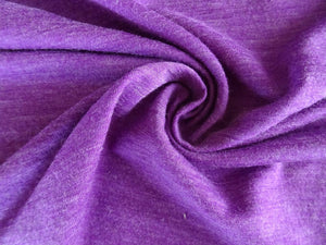 Sale- reduced 40% as off grain- 95cm Monaco Lilac 75% Merino 25% Polyester 180g Knit