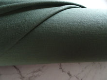 Load image into Gallery viewer, 1m Willow Green 68% merino 32% polyester rib knit 196g- precut 1m