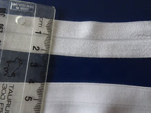 Load image into Gallery viewer, 1.3m Wider 25mm White FOE Fold Over Elastic