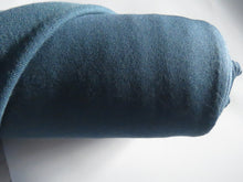 Load image into Gallery viewer, 1m Peacock teal 38% Merino 46% Polyester 16% elastane 250g sweatshirt 170cm wide