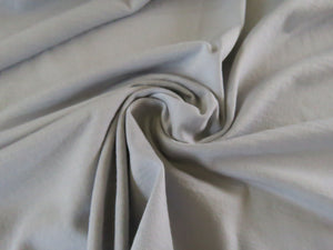 1m Toledo Pale grey 87% merino 13% core spun nylon jersey knit 162cm