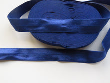 Load image into Gallery viewer, 8.7m Royal Blue 20mm Fold over elastic FOE elastic Foldover