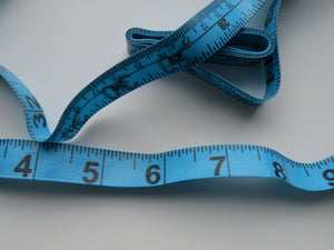 Tape measure- Imperial and Metric measurements- 150cm/60 inches- choose from 3 colours