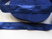 Load image into Gallery viewer, 8.7m Royal Blue 20mm Fold over elastic FOE elastic Foldover