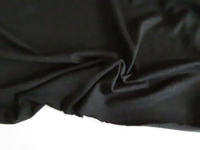 Load image into Gallery viewer, 60cm L x 140cm W offcut  MistiqueBlack 190g 100% merino jersey knit 170cm wide- extra wide width