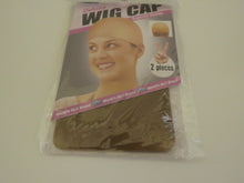 Load image into Gallery viewer, 1 Pack comprising 2 wig caps in Natural brown.