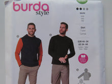 Load image into Gallery viewer, Burda  6064 T Shirt , Baselayer Hoodie Pattern for Men