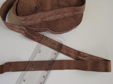 Load image into Gallery viewer, 5m Light Chocolate Brown Fold over elastic foldover FOE 15mm