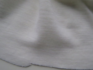 1.1m Devonshire Cream Rib Knit 100% Merino Wool 175g 138cm wide