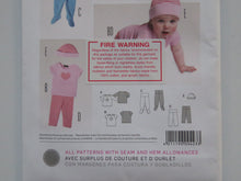 Load image into Gallery viewer, Burda Kids 9423- Baby toddler leggings ,hoodie pattern- use our merino