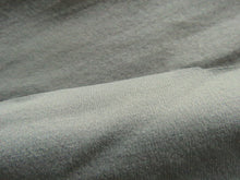 Load image into Gallery viewer, Sale- 50% off 1.5m Judge grey brushed back sweatshirt fabric 38% merino 54% polyester 8% elastane 285g- has dye flaw (Copy)