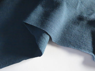 2m Peacock teal 38% Merino 46% Polyester 16% elastane 250g sweatshirt 170cm wide