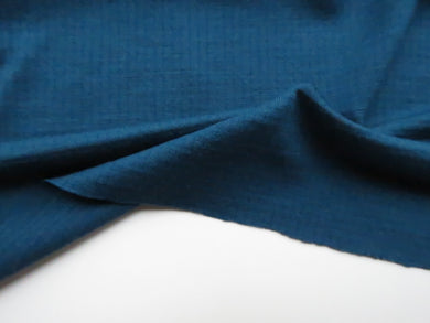 1.2m Brewston Teal 75% Merino 25% Polyester 230g Knit