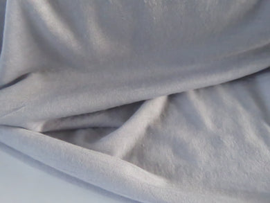 2m Silver Marlin Grey 100% merino jersey knit 170g 170cm wide- precut