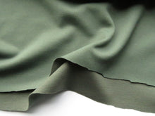 Load image into Gallery viewer, 1.5m Northwood Green 48% merino 52% polyester 160g sports knit 130cm
