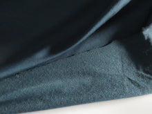 Load image into Gallery viewer, 1m Peacock teal 38% Merino 46% Polyester 16% elastane 250g sweatshirt 170cm wide