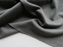 Load image into Gallery viewer, 30cm Hewson Grey 100% merino wool jersey knit 200g