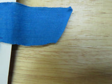 Load image into Gallery viewer, Sale 30% off-1.55m Whirlwind Blue 85% merino 15% corespun nylon 120g jersey knit -lightweight- reduced as small holes along selvage edge but fabric is fine