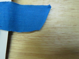 Sale 30% off-1.55m Whirlwind Blue 85% merino 15% corespun nylon 120g jersey knit -lightweight- reduced as small holes along selvage edge but fabric is fine