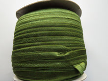 Load image into Gallery viewer, 150 Yard / 136.5m Roll military Green Fold Over Elastic FOE  20mm wide