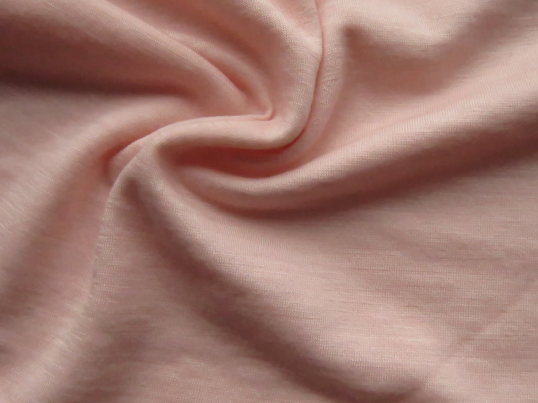 1.5m Blossom Pink 85% merino 15% core spun nylon 120g jersey knit -158cm- precut