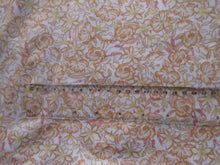 Load image into Gallery viewer, 2m Autumn tones floral printed linen cotton jersey knit 150cm