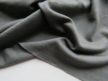 Load image into Gallery viewer, 1.5m Hewson Grey 100% merino wool jersey knit 200g 150cm