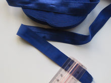 Load image into Gallery viewer, 8.7m Royal Blue 20mm Fold over elastic FOE elastic Foldover