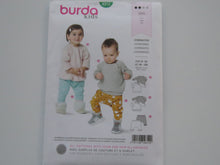 Load image into Gallery viewer, Burda Kids 9312- Baby toddler leggings ,hoodie pattern- use our merino