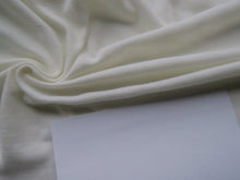 Load image into Gallery viewer, 1.1m Devonshire Cream Rib Knit 100% Merino Wool 175g 138cm wide