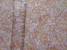 Load image into Gallery viewer, 2m Autumn tones floral printed linen cotton jersey knit 150cm